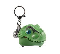 Dinosaur Keychain Bulk - Christmas Dinosaur Key Fob | Biting Finger Cute Titan Keychain, Keyholder For Purse Wallet Luggage Rearview Mirror Handbag Truck Car Travel School Party Preschool Boys Girls