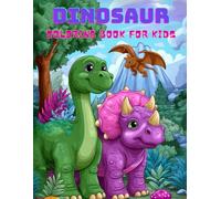 Dinosaur Life Coloring Book for Kids: Cute Dino Hobbies, Jobs, Seasons & Family Fun (Ages 3+)
