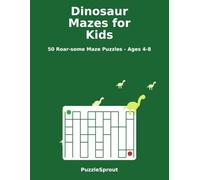 Dinosaur Mazes for Kids: 50 Roar-some Maze Puzzles for Ages 4-8 | Easy to Hard with Answer Key