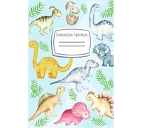 Dinosaur Notebook: 120 Pages of Lined Paper for Kids and Teens: Perfect Journal for Drawing, Writing, and School Notes