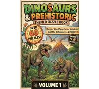 Dinosaur & Prehistoric Puzzle Book