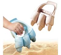 Dinosaur Sand Scoop - creativo para juegos de playa Activitivities | Two Part Excavator Style Tool with Easy Grip Handle, Indoor Outdoor Play Equipment for Kids Digging Bucket, 5.9x2.75x8.26in