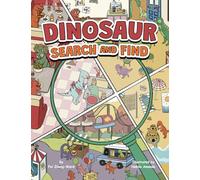 Dinosaur Search and Find: A Fun, Silly, Educational Dinosaur Book for Smart and Curious Kids Ages 3-8 (Search and Find Books)