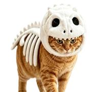 Dinosaur Skeleton Cat Costume | Glowing Halloween Cosplay Outfit