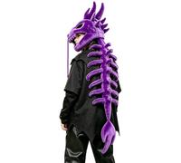 Dinosaur Skeleton Costume - Masquerade Dress Up Clothes Props 31.5 Inch
