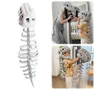 Dinosaur Skeleton Headgear - 3D Costume Set Halloween Dinosaur Skeleton Costume Funny Headgear Cosply Dress Up Clothing Plush Toys for Kids Women Masquerade Carnival forty Halloween