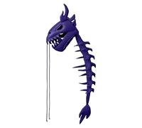 Dinosaur Skeleton Plush Costume, Breathable Cosplay Headwear, Kids Dragon Outfit with Soft Material, Sturdy Plush Costume Accessory, Cosplay Costumes with Fun Design, Cute Outfit for Boys and Girls
