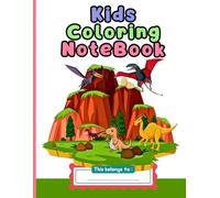 Dinosaur Sketchbook for Kids: Blank Drawing Notebook for Boys & Girls - Large 8.5 x 11 Inches - 100 Pages for Creative Fun: Roaring Dino Adventures: ... Book for Doodling, Sketching & Imagination