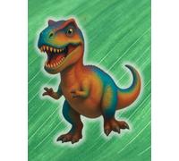 Dinosaur Sketchbook: Great for Kids, birthday gifts and party favours! (Colorful Kid's Sketchbooks)