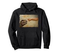 Dinosaur T-Rex Evolution Creationism God Darwin Sudadera con Capucha