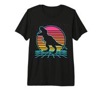 Dinosaur T Rex Retro Vintage 70s 80s Style Tyrannosaurus Camiseta Premium