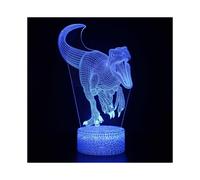 Dinosaur Toys Children 3d Illusion Desk Lamp Remote Control Dinosaur Night Light for Kids 2 3 4 5 6 7 8-12 Year Old Boys Gifts