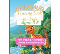 Dinosaur Tracing Book for Kids: Fun Tracing Activities - Ages 3-5
