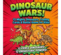 Dinosaur Wars!: Part 1: 12 Mighty Dinosaurs, Trading Cards & Battle Game for Kids Ages 4-12