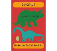Dinosaur Word Search Book: Word Searches with Easy to Read Print about Dinosaurs & Extinct Creatures - 6x9 inches, 110 pages for Holidays, Gifting, Anxiety Relief, Free Time & Fun