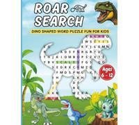 Dinosaur Word Search for Kids Ages 6-12 - Fun Shaped Word Games Inside! (Sherlock's Shaped Word Searches)