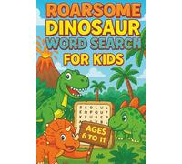 Dinosaur Word Search Puzzle book for Kids: Word Searches for Kids with Easy to read Print about Dinosaurs, | 6 x 9 | 110 pages | 50+ Puzzles ... Gift for Vacation, Holidays, Travelling and free time.