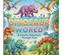 Dinosaur World: A Colorful Adventure Through Time - Unique Dinosaurs to Color