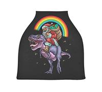 Dinosaure Arc-En-Ciel Du Père Noël Cubierta de Lactancia Materna Asiento de Bebé Cubierta de Cochecito Transpirable Carros de La Compra Cubierta para Niños Niñas