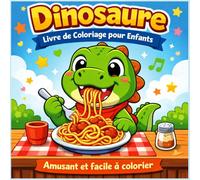 Dinosaure Livre de Coloriage pour Enfants: 30 Pages Amusantes de Dinosaures à Colorier pour Stimuler la Créativité des Enfants
