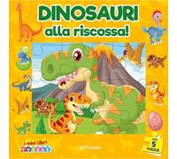 Dinosauri alla riscossa. I miei libri puzzle. Ediz. illustrata