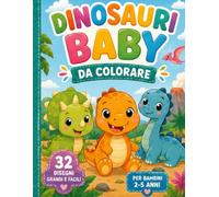 dinosauri baby da colorare