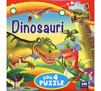 Dinosauri. Libro puzzle