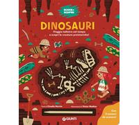 Dinosauri. Scava e scopri. Ediz. a colori. Con bastoncino per scavare