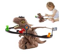 Dinosaurier-Kletterrutschenspielzeug - Interaktive -Rennstrecke, elektrisches Kletter-Dinosaurierspielzeug | Musikalisches Dinosaurier-Rutschenspielzeug, buntes -Abenteuer, Kinder-Dinosauriers
