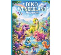 Dinosaurier Malbuch für Kinder | 50 Ausmalbilder | Dinosaurier Ausmalbuch | DIN A4 Hochform - ab 3: Kindgerechtes Dinosaurier Malbuch mit 100 ... Stegosaurus, Brachiosaurus und vielen mehr