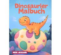 Dinosaurier-Malbuch für Kinder: Eine Welt voller Dinosaurier | Über 50 niedliche und kreative Malvorlagen für Kinder im Alter von 3-8 Jahren.