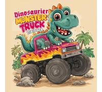 Dinosaurier-Monster-Truck-Malbuch: Actionreiche Dinosaurier und Monster Trucks zum Ausmalen für Kinder