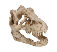 Dinosaurier Skelett Aquarium Deko - Realistisches Totenkopf Höhle Ornament