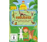 Dinosaurier/Tiere im Wald und Garten/Elefanten/Hunde und Wölfe/Raubvögel - Pixi Wissen TV [Alemania] [DVD]