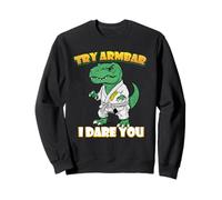 Dinosaurio a prueba de brazos: divertido diseño de Jiu Jitsu Sudadera