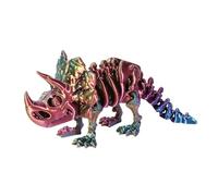 Dinosaurio articulado impreso en , juguete dinosaurio flexible | Figura flexible articulada impresa en ,Dino Figuras con articulaciones articuladas, Dino Figure Ornament para estantería, escritorio