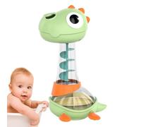 Dinosaurio Bath , Fun Interactive Spiral Rolling Learning Game & Water Play, Engaging Dinosaurio for Boys and Girls, Family Playtime, Beach, Pool, Outdoor, Interior, Garden, and Travel