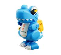 Dinosaurio Caminante De Cuerda - Juguetes De Dinosaurio Con Gemas Para Cofre Del Tesoro | Divertido Set De Regalo Para Fiestas De Cumpleaños Con Gema sorpresaa, Modelo De Criatura Fugitiva En Movimien