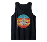 Dinosaurio Chibi Dimetrodon Kawaii Dino Niños Camiseta sin Mangas