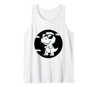 Dinosaurio Chibi Trex Kawaii Dino Lindo Tiranosaurio Niños Camiseta sin Mangas