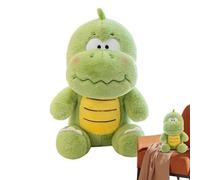 Dinosaurio de - Animal Verde Suave, Algodón PP Relleno Cojín Decorativo, Dormitorio Salón Residencia, Muñeco Abrazable Mascotas | para Jóvenes & Amantes Dinosaurios Detalle