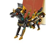 Dinosaurio de juguete de coche - coche dragón magnético, vehículo de motor para | móvil de aprendizaje creativo para niños pequeños, fiesta escolar preescolar, casa, al aire libre, reunión de f