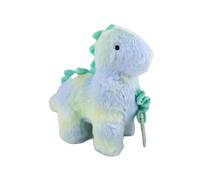 Dinosaurio de peluche musical para bebé con mordedor y sonajero