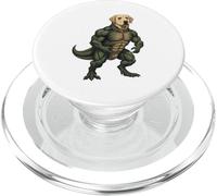 Dinosaurio Divertido de Labrador T Rex PopSockets PopGrip para MagSafe