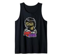 Dinosaurio EMO Dinosaurio Triste Dinosaurio Emocional Dino Existencial Camiseta sin Mangas