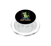 Dinosaurio faltando Dientes y perdí mi Primer Diente PopSockets PopGrip para MagSafe