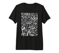 Dinosaurio Fósiles T-Rex Paleontología Ciencia Arqueología Regalo Camiseta Premium