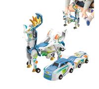 Dinosaurio Genérico Transformable | Juego Mecánico Transformable Anti-Stress, Coche Dinosaurio a | Para Niño Apasionado Interior Exterior Casa Cumpleaños