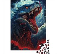 Dinosaurio Gigante Prehistórico Puzzle de 1000 Piezas Papel para Adultos Estilo Arte Monstruo Puzzle para Toda la Familia Relajación Hogar 38x26cm/1000pcs