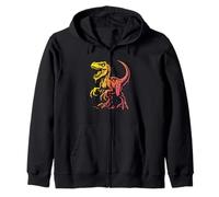 Dinosaurio Graffiti Tiranosaurio Sudadera con Capucha